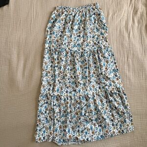 Floral Print Women's Skirt